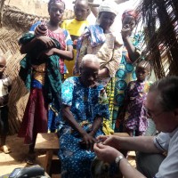 Consultation médicale au village